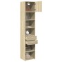 Armario estrecho madera ingeniería roble Sonoma 45x42,5x225 cm de , Aparadores - Ref: Foro24-3281296, Precio: 167,79 €, Descu...