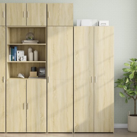 Armario estrecho madera ingeniería roble Sonoma 45x42,5x225 cm de , Aparadores - Ref: Foro24-3281289, Precio: 188,41 €, Descu...