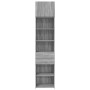 Narrow Sonoma grey engineered wood wardrobe 50x42.5x225 cm by , Sideboards - Ref: Foro24-3281313, Price: 181,56 €, Discount: %