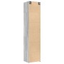 Narrow Sonoma grey engineered wood wardrobe 50x42.5x225 cm by , Sideboards - Ref: Foro24-3281313, Price: 181,56 €, Discount: %