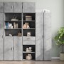 Narrow engineered wood wardrobe in gray concrete, 50x42.5x225 cm by , Sideboards - Ref: Foro24-3281311, Price: 176,49 €, Disc...