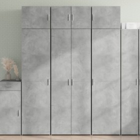 Engineered wood wardrobe in concrete gray, 70x42.5x225 cm by , Sideboards - Ref: Foro24-3281332, Price: 239,39 €, Discount: %