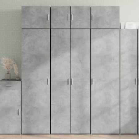 Ingenieurholzschrank in Betongrau 70x42,5x225 cm von , Sideboards - Ref: Foro24-3281332, Preis: 239,39 €, Rabatt: %