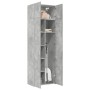 Armario de madera de ingeniería gris hormigón 70x42,5x225 cm de , Aparadores - Ref: Foro24-3281332, Precio: 239,39 €, Descuen...