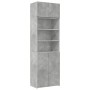 Armario de madera de ingeniería gris hormigón 70x42,5x225 cm de , Aparadores - Ref: Foro24-3281318, Precio: 222,01 €, Descuen...