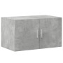 Armario de madera de ingeniería gris hormigón 70x42,5x225 cm de , Aparadores - Ref: Foro24-3281318, Precio: 222,01 €, Descuen...