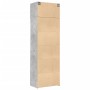 Armario de madera de ingeniería gris hormigón 70x42,5x225 cm de , Aparadores - Ref: Foro24-3281318, Precio: 222,01 €, Descuen...