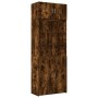 Armario de madera de ingeniería roble ahumado 80x42,5x225 cm de , Aparadores - Ref: Foro24-3281347, Precio: 235,55 €, Descuen...