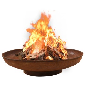 Steel brazier 80 cm by vidaXL, Chimneys - Ref: Foro24-313345, Price: 143,99 €, Discount: %