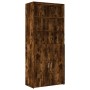 Armario de madera de ingeniería roble ahumado 80x42,5x225 cm de , Aparadores - Ref: Foro24-3281347, Precio: 235,55 €, Descuen...