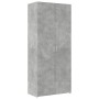 Armario de madera de ingeniería gris hormigón 80x42,5x225 cm de , Aparadores - Ref: Foro24-3281353, Precio: 245,12 €, Descuen...