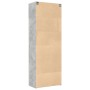 Armario de madera de ingeniería gris hormigón 80x42,5x225 cm de , Aparadores - Ref: Foro24-3281353, Precio: 245,12 €, Descuen...