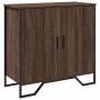 Aparador madera de ingeniería roble marrón 78x35,5x74,5 cm de , Aparadores - Ref: Foro24-848543, Precio: 81,24 €, Descuento: %