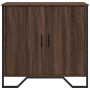 Aparador madera de ingeniería roble marrón 78x35,5x74,5 cm de , Aparadores - Ref: Foro24-848543, Precio: 81,24 €, Descuento: %