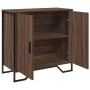 Aparador madera de ingeniería roble marrón 78x35,5x74,5 cm de , Aparadores - Ref: Foro24-848543, Precio: 81,24 €, Descuento: %