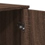 Aparador madera de ingeniería roble marrón 78x35,5x74,5 cm de , Aparadores - Ref: Foro24-848543, Precio: 81,24 €, Descuento: %