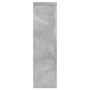 Plant stands 2 units gray wood concrete 17x17x60 cm by , Pot stands - Ref: Foro24-852936, Price: 43,99 €, Discount: %