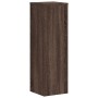 Plant stands 2 units brown oak wood 25x25x80 cm by , Pot stands - Ref: Foro24-852948, Price: 75,63 €, Discount: %