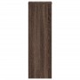 Plant stands 2 units brown oak wood 25x25x80 cm by , Pot stands - Ref: Foro24-852948, Price: 75,63 €, Discount: %