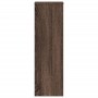 Plant stands 2 units brown oak wood 25x25x80 cm by , Pot stands - Ref: Foro24-852948, Price: 75,63 €, Discount: %