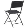 Folding garden chairs 2 units steel and textilene by vidaXL, Garden chairs - Ref: Foro24-313082, Price: 71,66 €, Discount: %