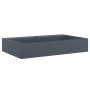 Cast mineral/marble anthracite washbasin 60x38x11 cm by , Sinks - Ref: Foro24-155985, Price: 156,73 €, Discount: %