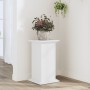 Plant stands made of white engineered wood, 33x33x60 cm. by , Pot stands - Ref: Foro24-852960, Price: 54,78 €, Discount: %