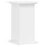 Plant stands made of white engineered wood, 33x33x60 cm. by , Pot stands - Ref: Foro24-852960, Price: 54,78 €, Discount: %