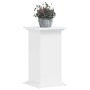 Plant stands made of white engineered wood, 33x33x60 cm. by , Pot stands - Ref: Foro24-852960, Price: 54,78 €, Discount: %