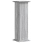 Engineered wood plant stands in Sonoma gray, 33x33x100cm. by , Pot stands - Ref: Foro24-852983, Price: 63,99 €, Discount: %