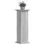 Engineered wood plant stands in Sonoma gray, 33x33x100cm. by , Pot stands - Ref: Foro24-852983, Price: 63,99 €, Discount: %