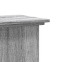 Engineered wood plant stands in Sonoma gray, 33x33x100cm. by , Pot stands - Ref: Foro24-852983, Price: 63,99 €, Discount: %