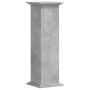 Pflanzenständer aus grauem Beton-Ingenieurholz, 33x33x100 cm. von , Topfständer - Ref: Foro24-852981, Preis: 69,53 €, Rabatt: %