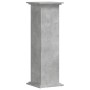 Pflanzenständer aus grauem Beton-Ingenieurholz, 33x33x100 cm. von , Topfständer - Ref: Foro24-852981, Preis: 69,53 €, Rabatt: %