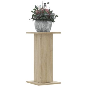 Plant stands 2 units oak wood Sonoma 30x30x60 cm by , Pot stands - Ref: Foro24-3307857, Price: 54,66 €, Discount: %