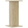 Plant stands 2 units oak wood Sonoma 30x30x60 cm by , Pot stands - Ref: Foro24-3307857, Price: 52,61 €, Discount: %