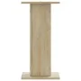 Pflanzenständer 2 Stück Eichenholz Sonoma 30x30x60 cm von , Topfständer - Ref: Foro24-3307857, Preis: 54,20 €, Rabatt: %
