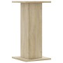 Plant stands 2 units oak wood Sonoma 30x30x60 cm by , Pot stands - Ref: Foro24-3307857, Price: 52,61 €, Discount: %