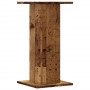 Soportes de plantas 2 uds madera roble envejecido 30x30x60 cm de , Soportes para macetas - Ref: Foro24-3307862, Precio: 63,86...