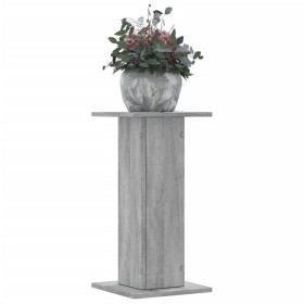 Plant stands 2 units gray Sonoma wood 30x30x60 cm by , Pot stands - Ref: Foro24-3307860, Price: 59,74 €, Discount: %