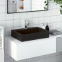 Lavabo de fundición de mineral/mármol negro mate 50x38x11 cm de , Lavabos - Ref: Foro24-155979, Precio: 132,13 €, Descuento: %