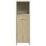 Armario de baño madera contrachapada color roble 30x30x95 cm de , Muebles de baño - Ref: Foro24-849601, Precio: 45,65 €, Desc...