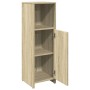 Armario de baño madera contrachapada color roble 30x30x95 cm de , Muebles de baño - Ref: Foro24-849601, Precio: 45,65 €, Desc...