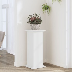 Plant stands made of white engineered wood 33x33x80 cm by , Pot stands - Ref: Foro24-852969, Price: 55,99 €, Discount: %