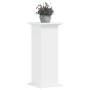 Soportes para plantas madera de ingeniería blanco 33x33x80 cm de , Soportes para macetas - Ref: Foro24-852969, Precio: 67,87 ...