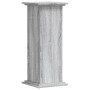 Soportes de plantas madera ingeniería gris Sonoma 33x33x80 cm de , Soportes para macetas - Ref: Foro24-852974, Precio: 58,99 ...