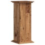 Soportes de plantas madera ingeniería envejecida 33x33x80 cm de , Soportes para macetas - Ref: Foro24-852976, Precio: 57,51 €...