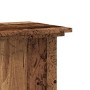 Aged engineered wood plant stands 33x33x80 cm by , Pot stands - Ref: Foro24-852976, Price: 57,51 €, Discount: %