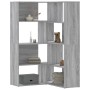 Eckregal 4 Ebenen Holz Grau Sonoma 85x85x140 cm von , Bücherregale und Regale - Ref: Foro24-3307815, Preis: 169,71 €, Rabatt: %