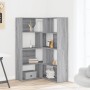 Eckregal 4 Ebenen Holz Grau Sonoma 85x85x140 cm von , Bücherregale und Regale - Ref: Foro24-3307815, Preis: 169,71 €, Rabatt: %